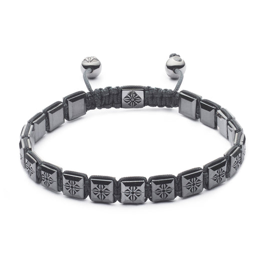 6 mm SHAMBALLA® Armband mit Schloss und Diamanten 