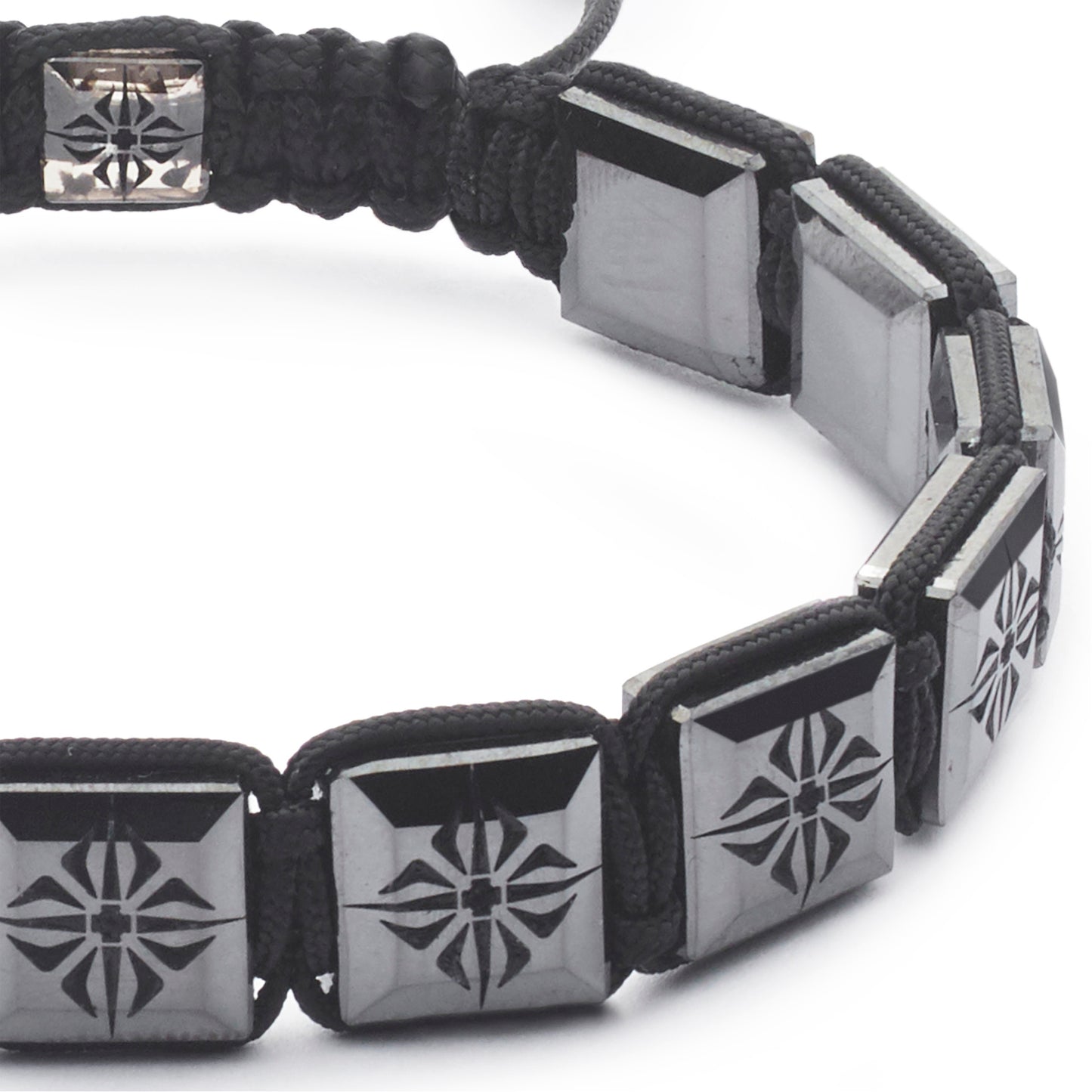 10 mm SHAMBALLA®-Armband mit Diamantverschluss 