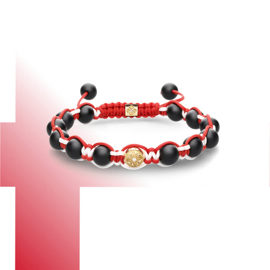 "England" - Braided Bracelet