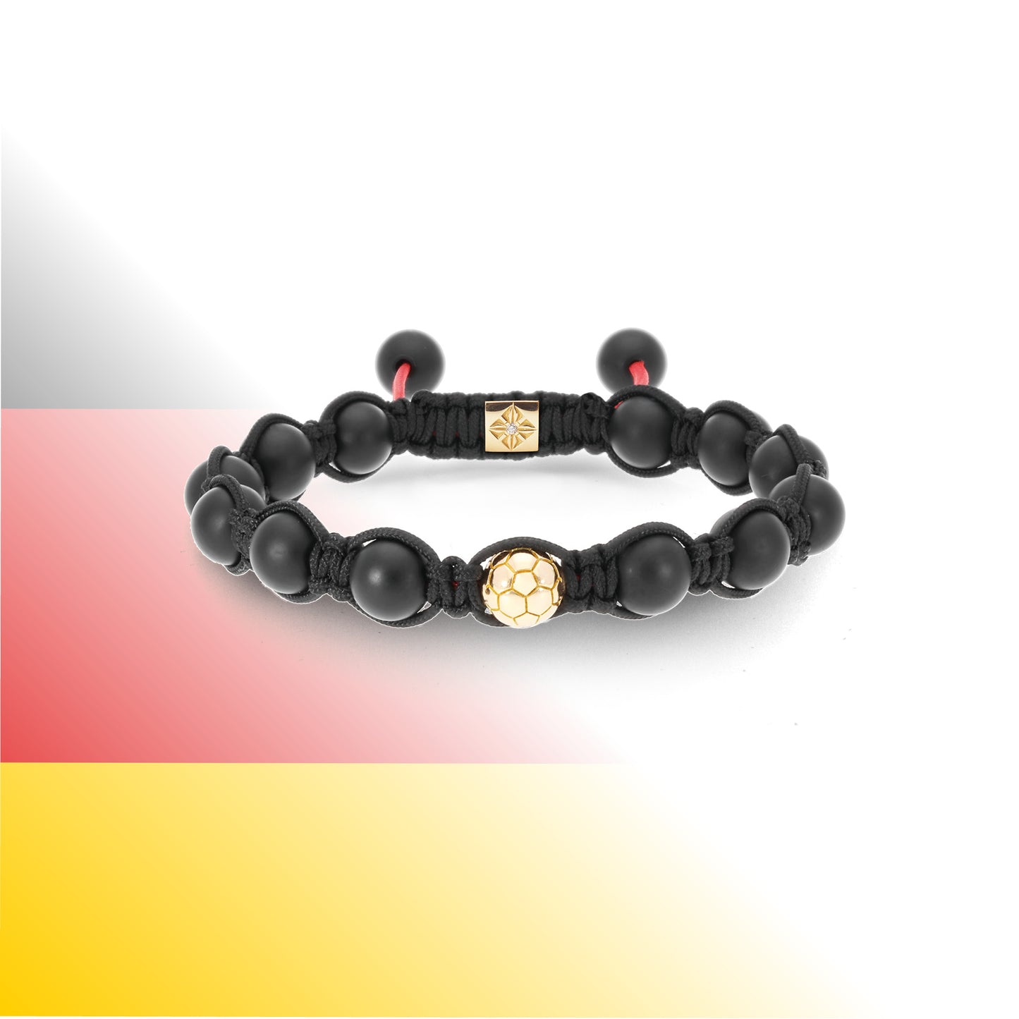 "Deutschland" - Geflochtenes Armband