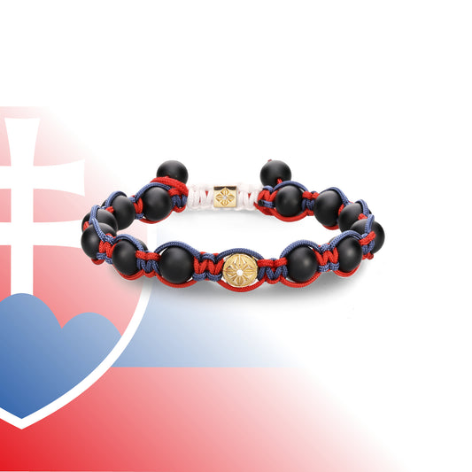 "Slovakia" - Braided Bracelet