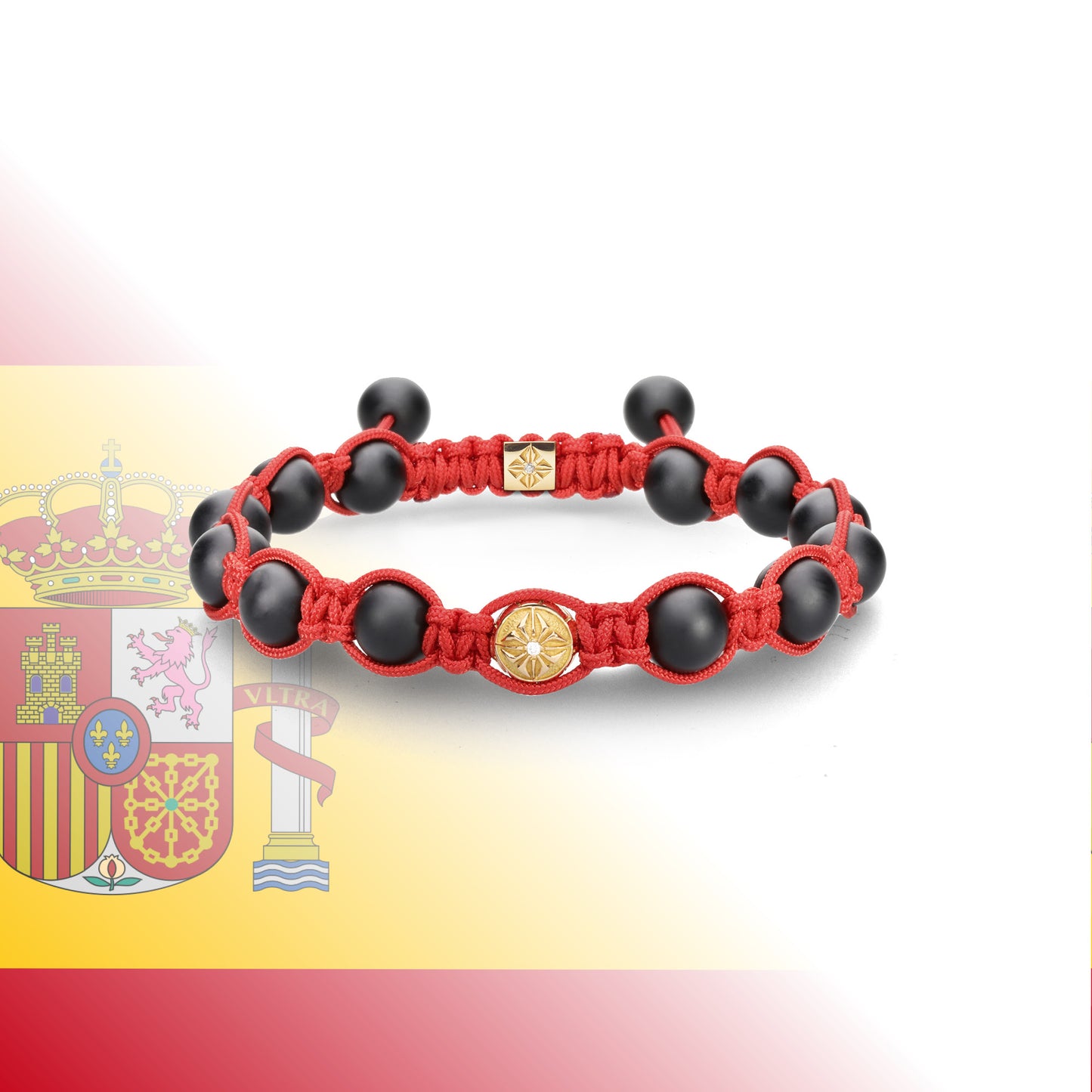 "Spanien" - Geflochtenes Armband