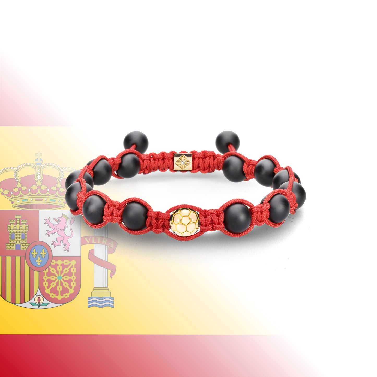 "Spanien" - Geflochtenes Armband