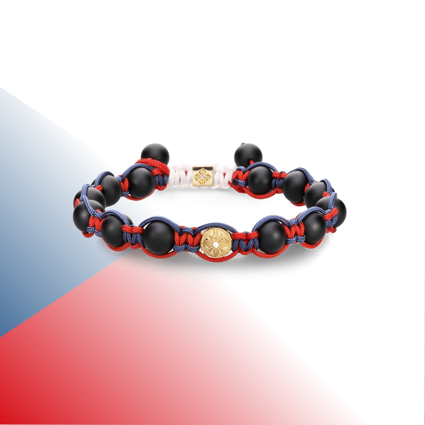 "Czechia" - Braided Bracelet