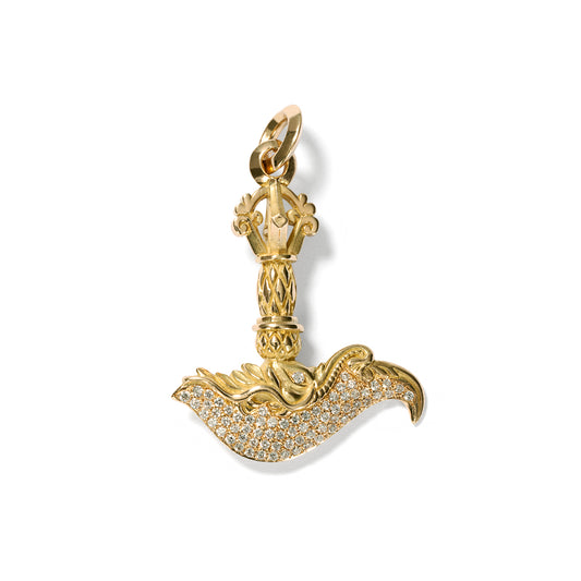 Pavè Kartika Dragon Pendant